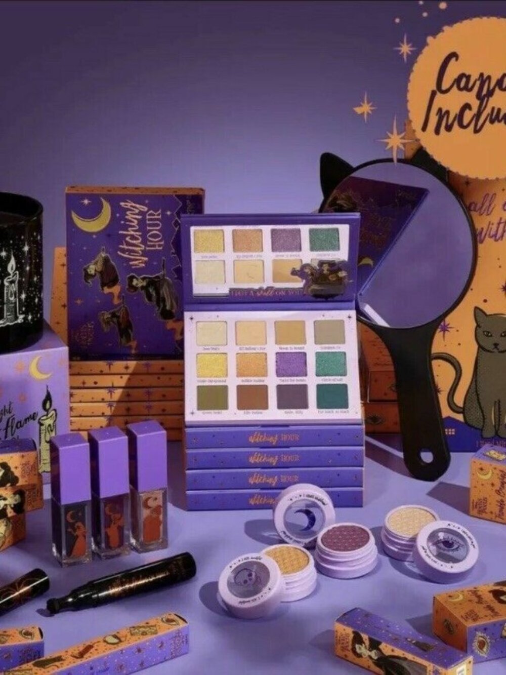Colourpop Hocus Pocus Witching Hour Full Collection with Candle NEW